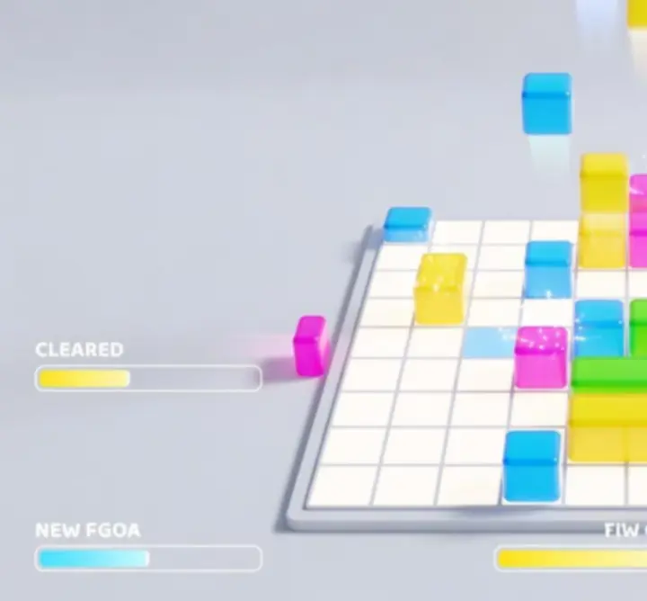 Új Block Blast blokk-animációk színes vizuális effektusokkal